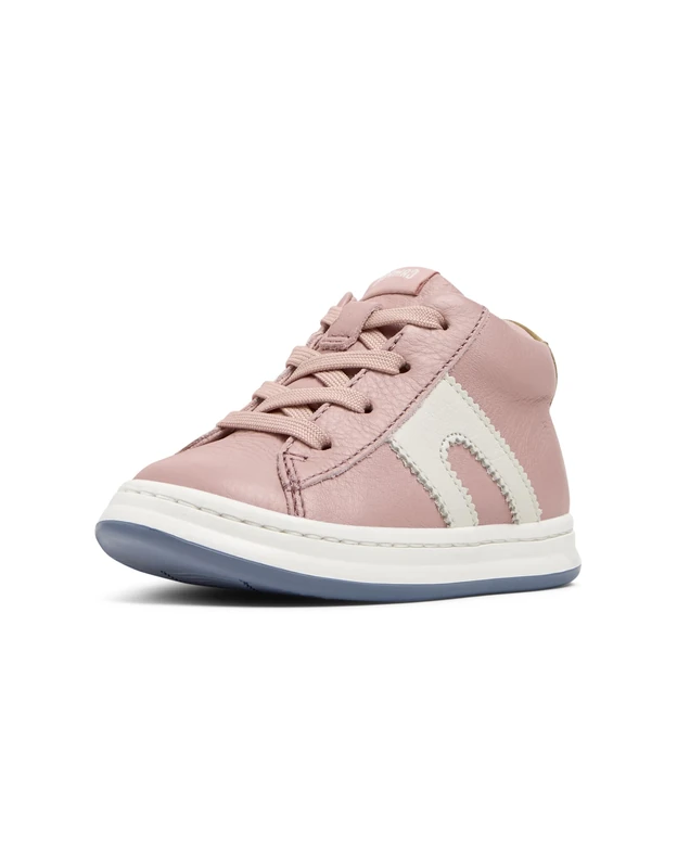 Camper Baby Girls Runner Four K900338 Sneaker Booties, Medium Pink 004 TWS, 3 UK Child