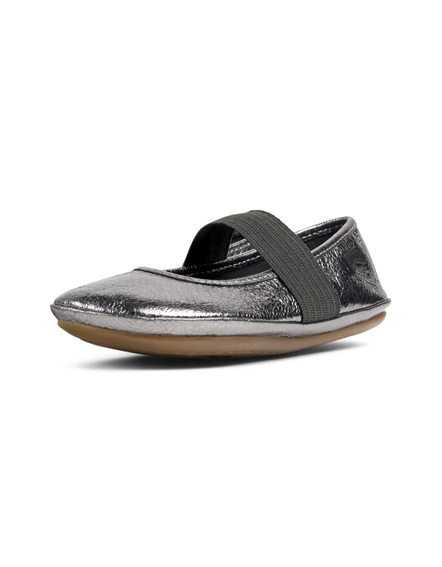 Camper Girls Right 80025 Ballerina, Dark Gray 155, 3.5 UK