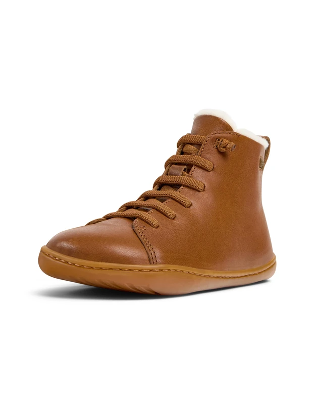 Camper Peu Cami K900325, Zip booties, Braun 003,