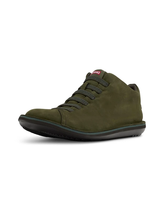 Camper, Beetle Men's Ankle Boot, Dark Green 084, 5.5 UK