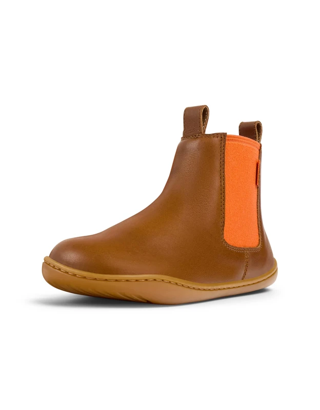 Camper Unisex Baby Peu Cami K900326 Chelsea Bootie, Medium Brown 004, 6 UK Child