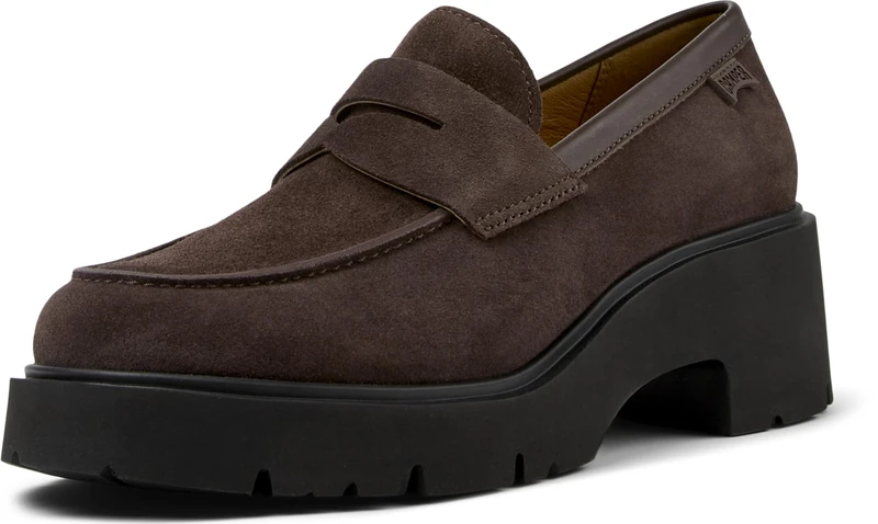 Camper Women's Milahshoes, Dark Brown 024, 9 UK