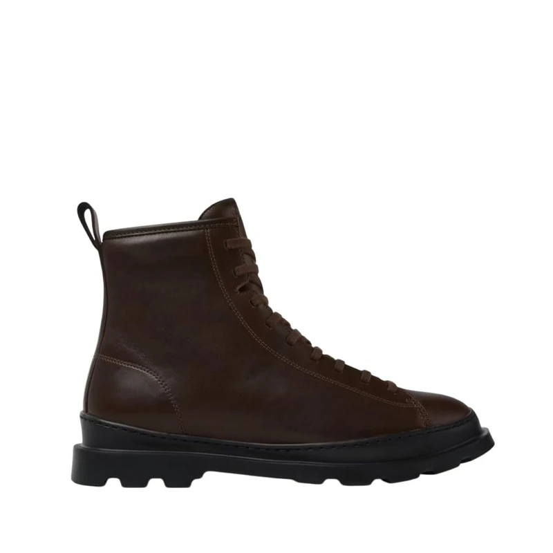 Camper Men's Brutus K300245 Medium Lace Boot - Dark Brown - Image 1