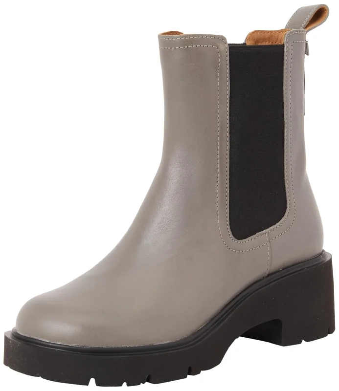Camper Women's Milah K400575Chelsea Bootie, Medium Grey 017, 8 UK