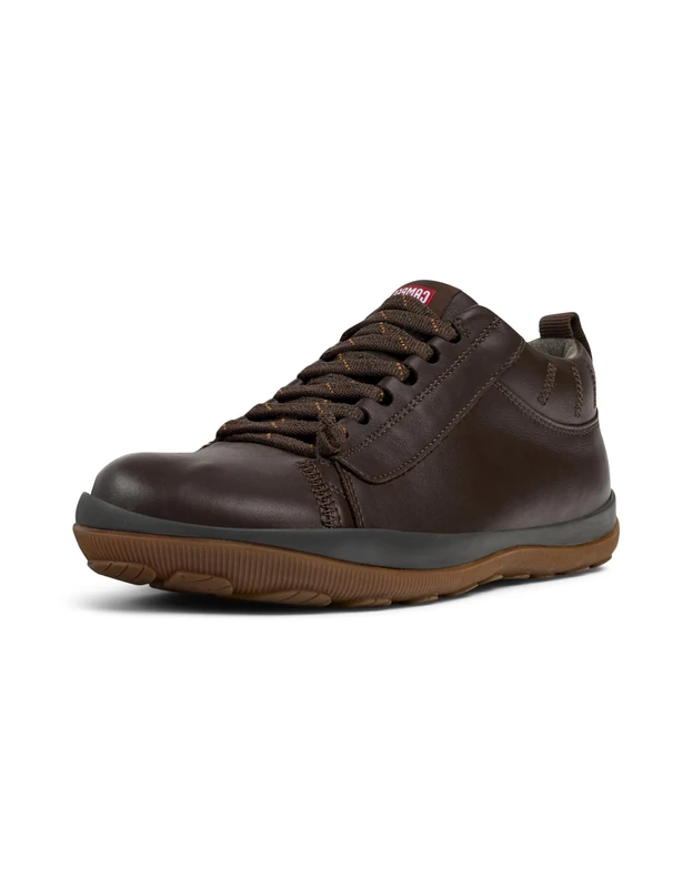 Camper Men's Peu Pista Gm K300285 Basket Bootie, Dark Brown 037, 11 UK