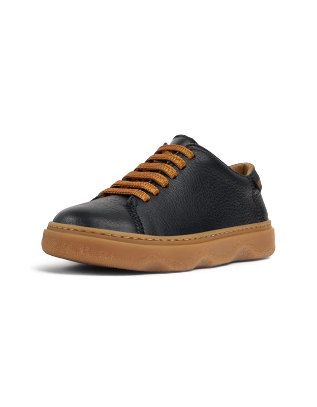 Camper Kiddo K800600, Lace-up Shoes, Schwarz 004,