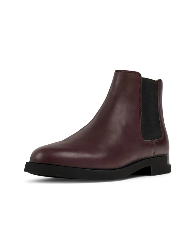 Camper Women's Iman K400299 Chelsea Boot, Burgundy 024, 3 UK