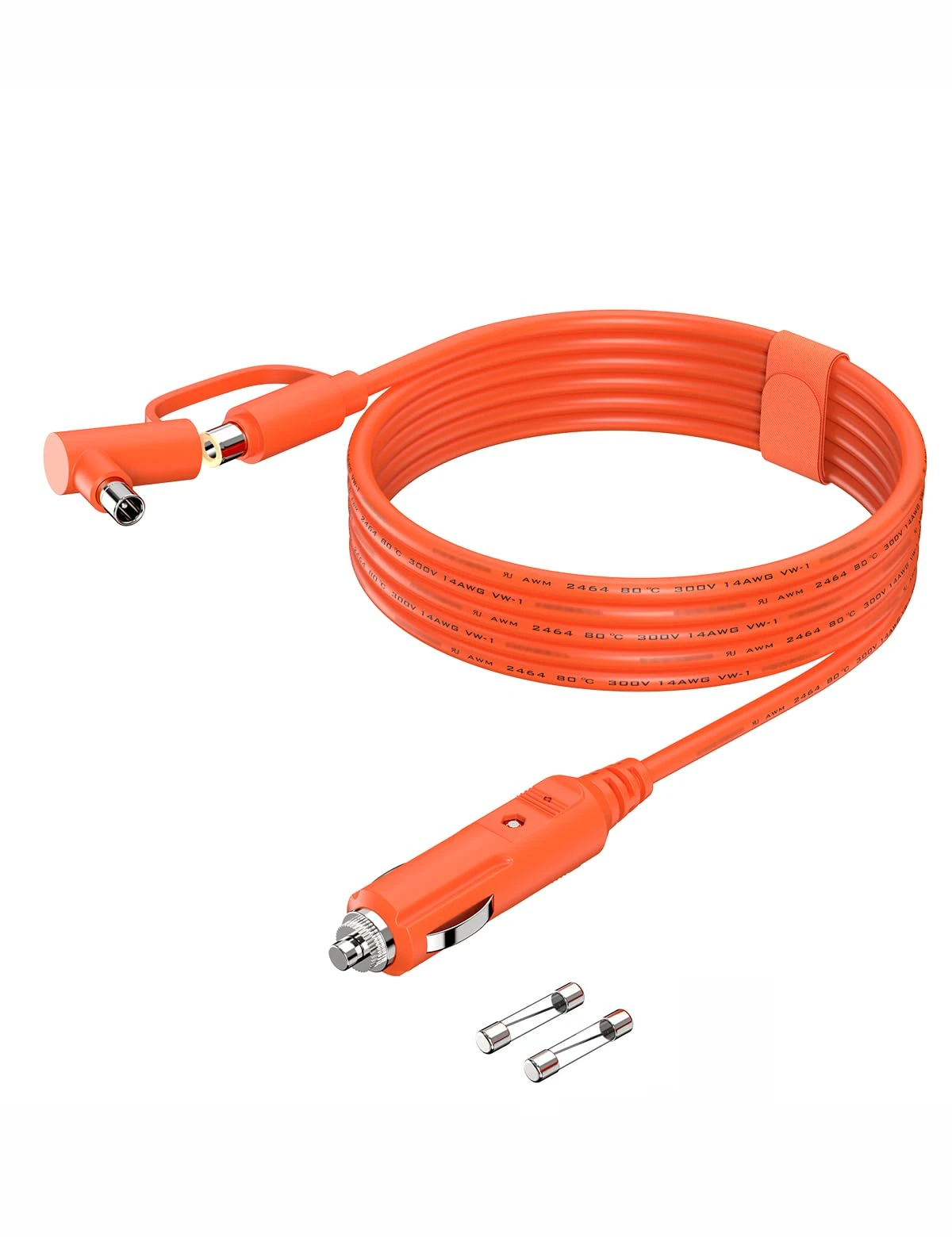 Tonton 12V-24V Car Charger DC7909/8020 Cigarette Lighter Charging Cable 2M(6.6ft), Compatible with BLUETTI Power Station EB3A/EB70/EB70S, Jackery Explorer 1000 V2/500/300/240 Portable Power Station