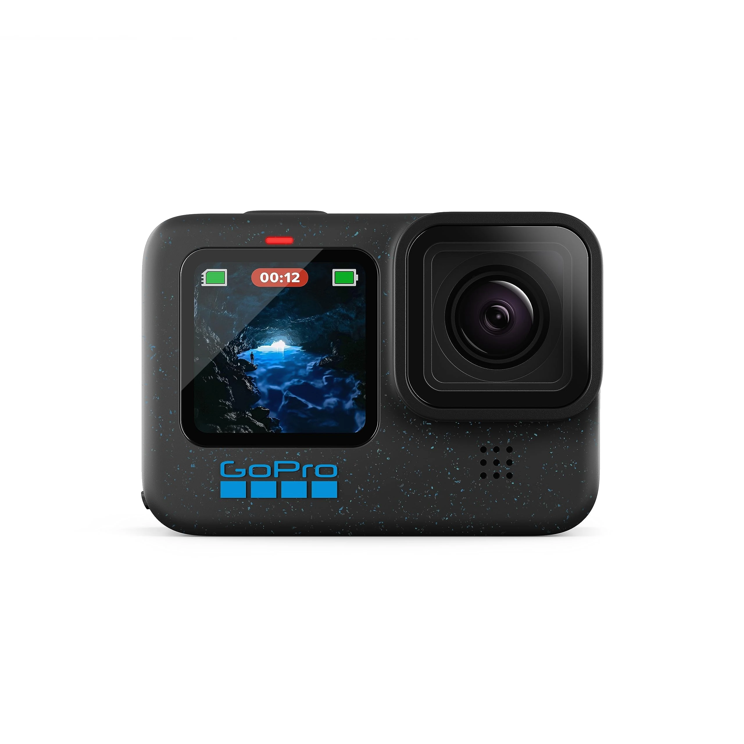 GoPro HERO12 Black - Waterproof Action Camera with 5.3K60 Ultra HD Video, 27MP Photos, HDR, 1/1.9" Image Sensor & AFTTM-001 Shorty Mini Extension Pole with Tripod - Black, 2.8 cm*3.2 cm*11.7 cm