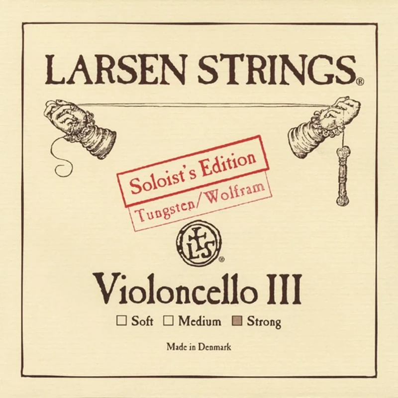 LARSEN STRINGS Cello strings Original G Wolfram Soloist Strong