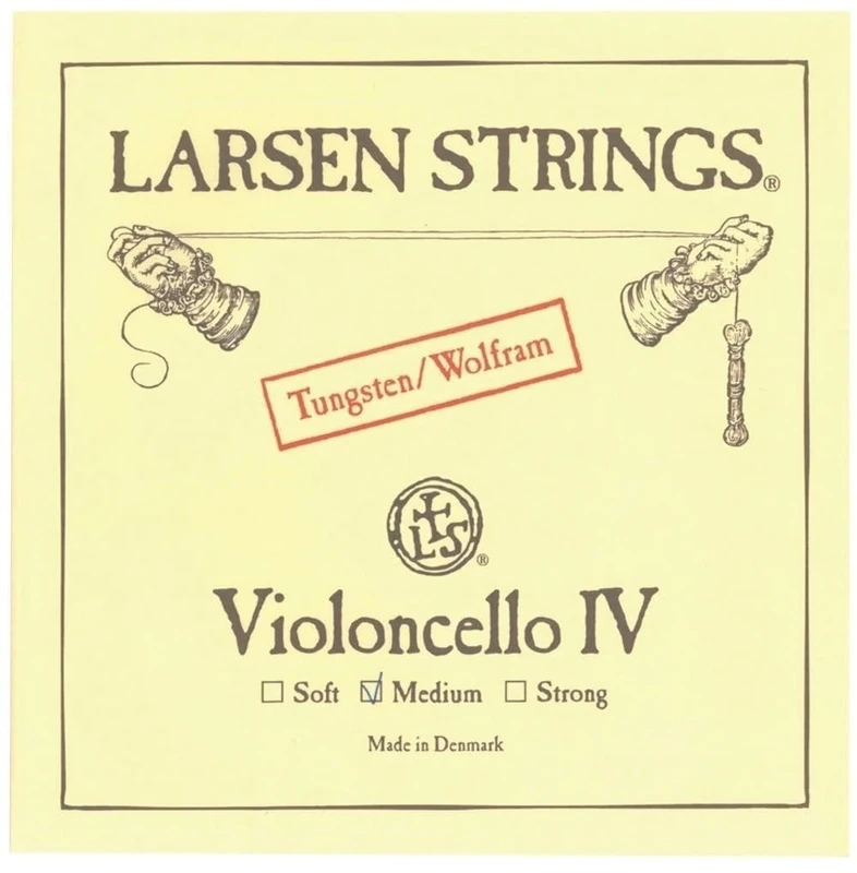 LARSEN STRINGS Cello Strings Original C Tungsten Medium
