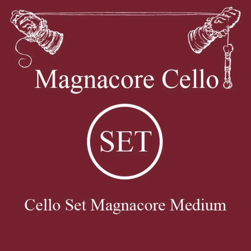 LARSEN STRINGS Cello Strings Magnacore Set Medium