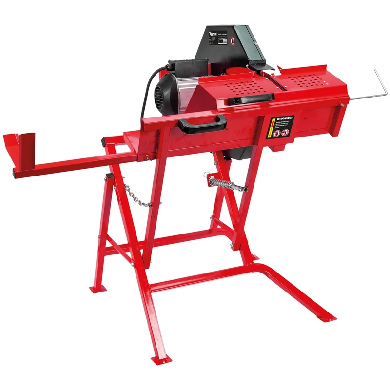 TIGREN 16" Log Saw 2200W, Tree Cutter Power Circular Log Saw with Stand and Cutting Cradle