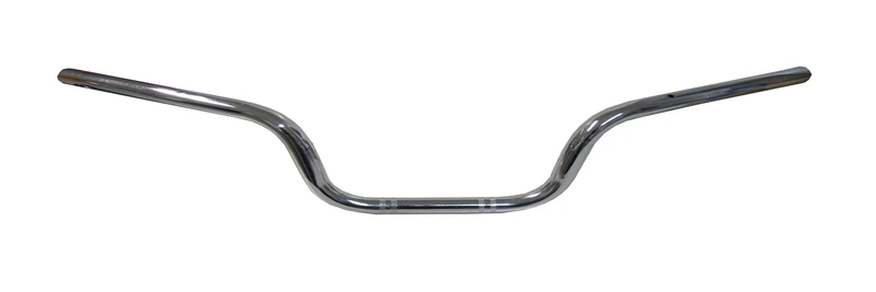 Motorcycle handlebars 7/8' in black 4' rise, compatible with/replacement for Honda CB125F (GLR125)