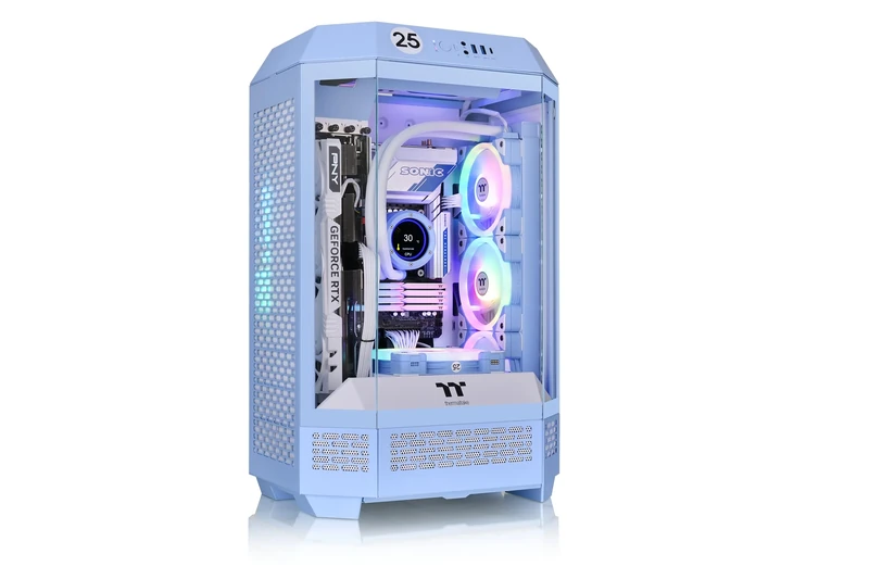 Thermaltake The Tower 300 | Micro Tower Case | Hydrangea Blue Limited Edition