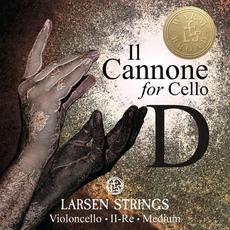 LARSEN STRINGS Il Cannone cello strings IL Cannone D steel Warm & Broad