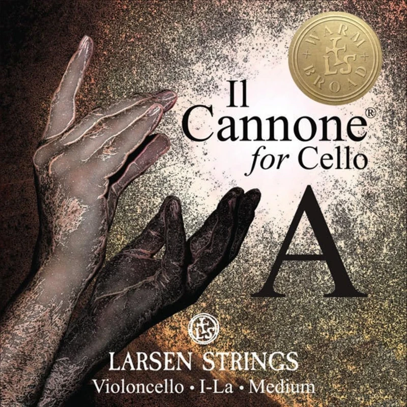 LARSEN STRINGS Il Cannone Cello Strings IL Cannone A Steel Warm & Broad