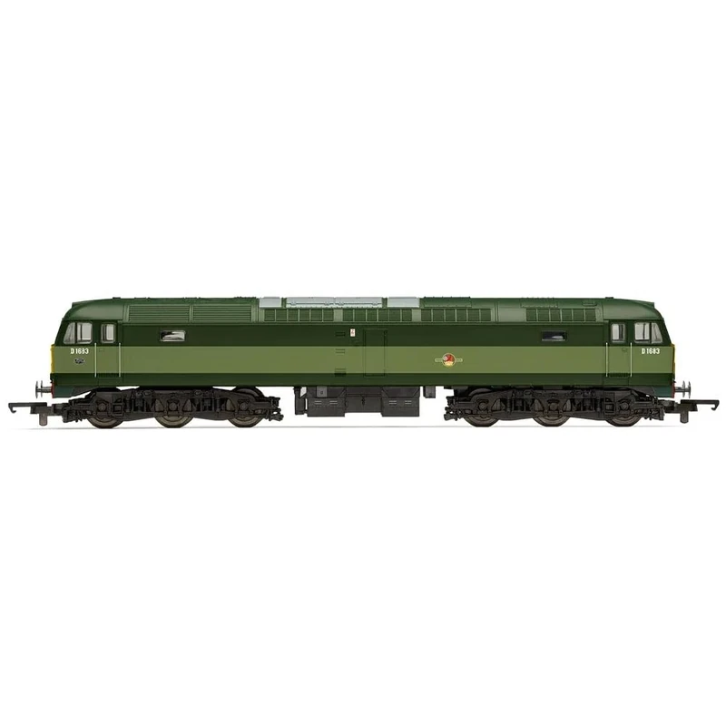 Hornby Diesel Train - R30182 RailRoad Plus BR Class 47, Co-Co D1683 - Era 4 00 Gauge Locomotives for Train Set, Engine Models for Adults - 1:76 Scale Model Gift