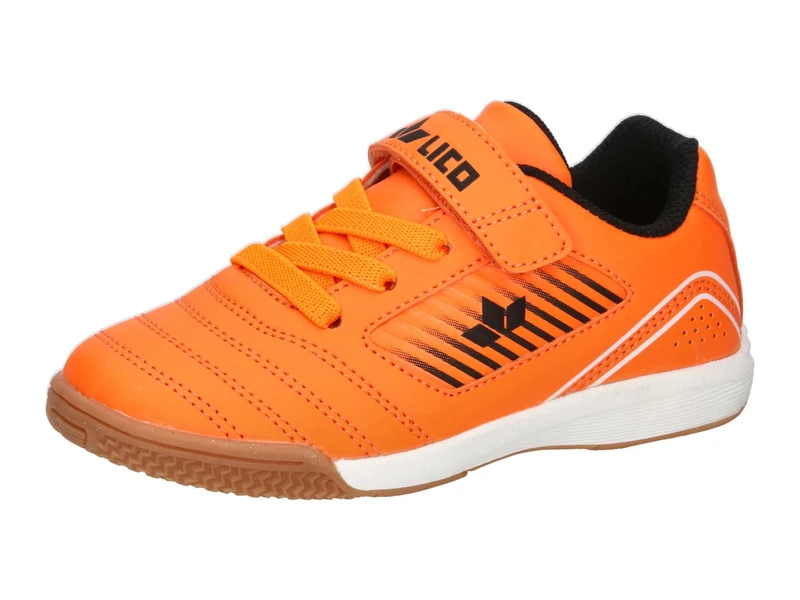 Lico Chaska VS Indoor Sneakers, Orange/Schwarz, 3.5 UK