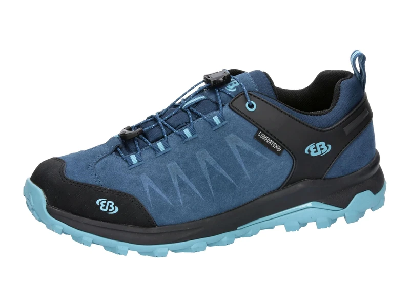 Brütting Women's Mount Chester Trekking Shoes, Blue/Turquoise, 36 EU, blue turquoise, 4 UK