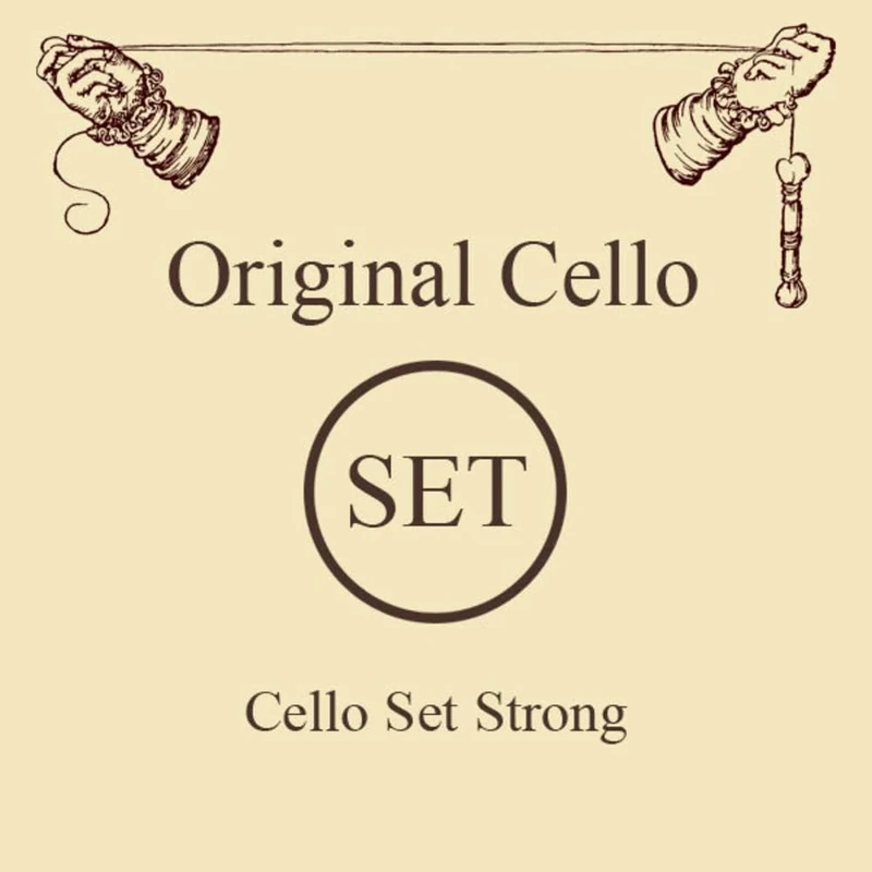 LARSEN STRINGS Cello Strings Original Set Strong