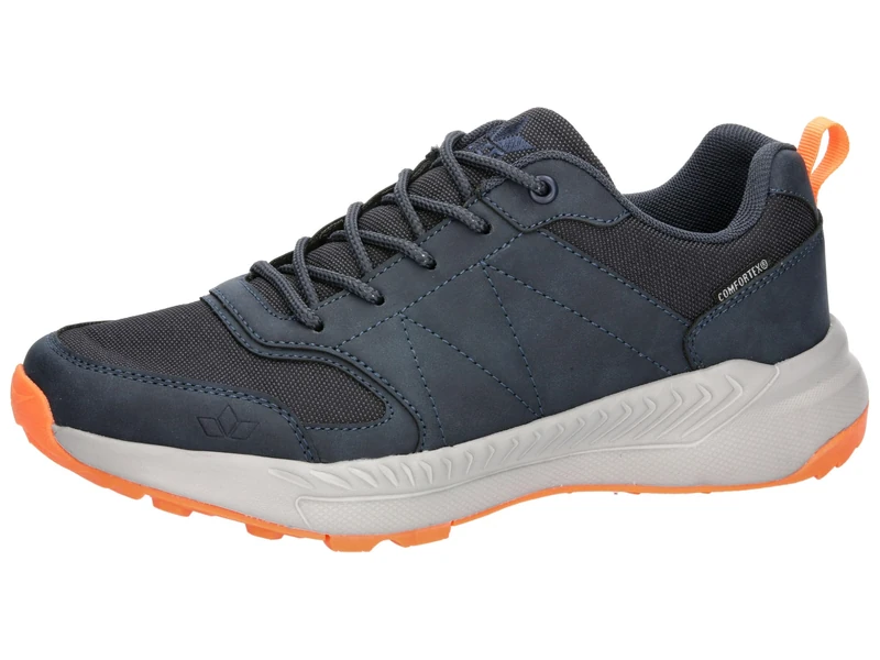 Lico Men's Howard Trekking Shoes, Navy Orange, 11 UK