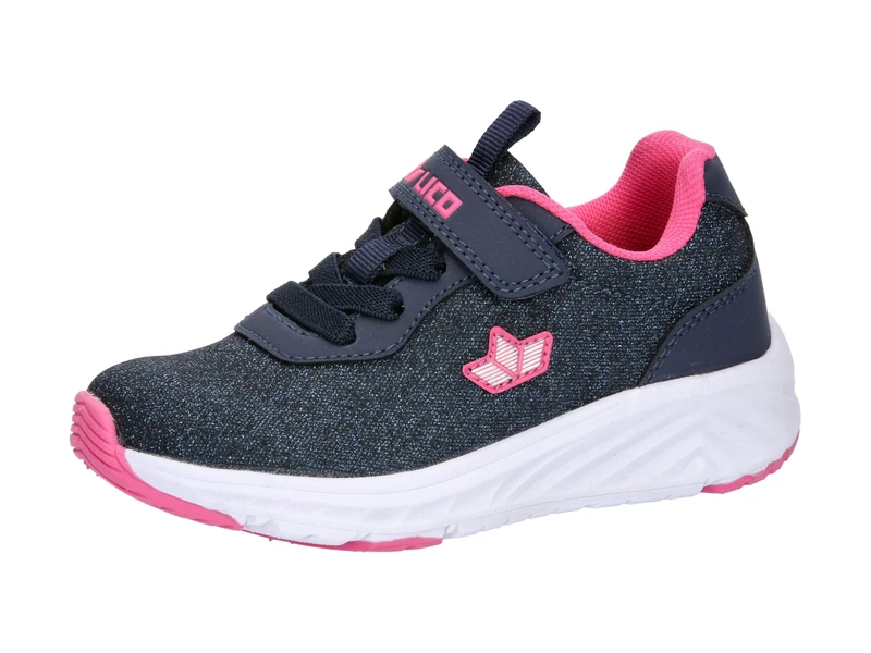 Lico Marin VS, Sneaker, Marine/Pink,