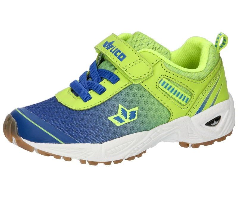 Lico Barney VS, Indoor Sneakers, Blau/Lemon, - Image 1