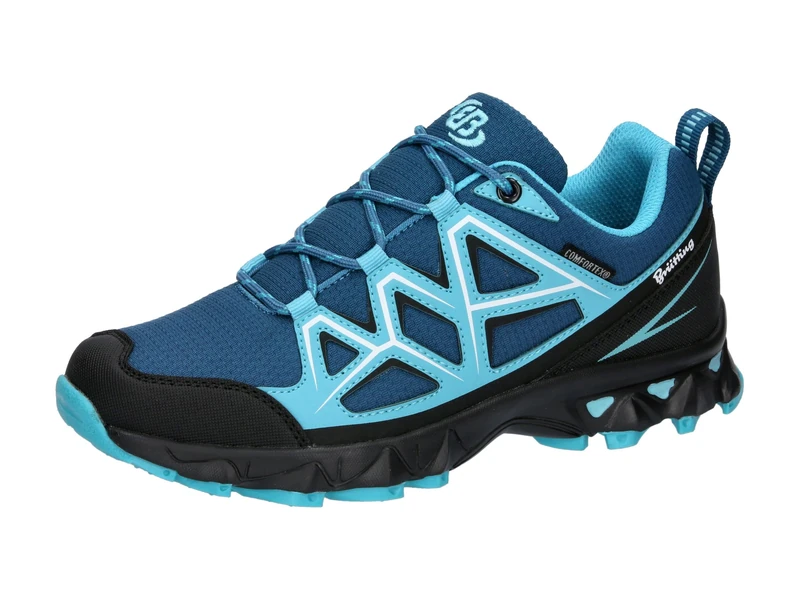 Brütting Women's Power Walking Shoes, Petrol/Turquoise, 43 EU, Petrol Turquoise, 10 UK