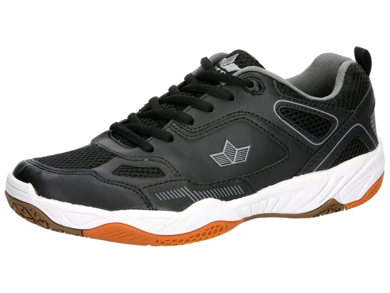 Lico Men's Sprint Indoor Trainers, Black Grey, 3.5 UK - Image 1