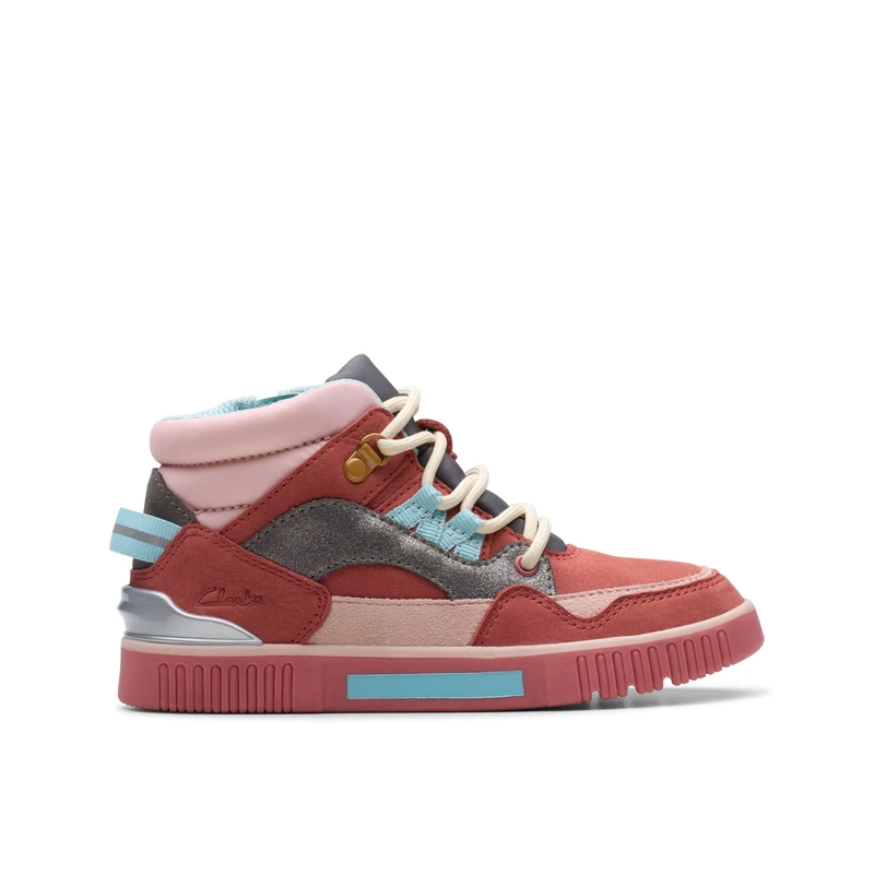 Clarks Oslo Hiker K. Childrens Pink Combi, 12.5