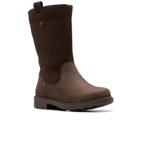 Clarks AstrolZipWP K. Childrens Dark Brown, 1