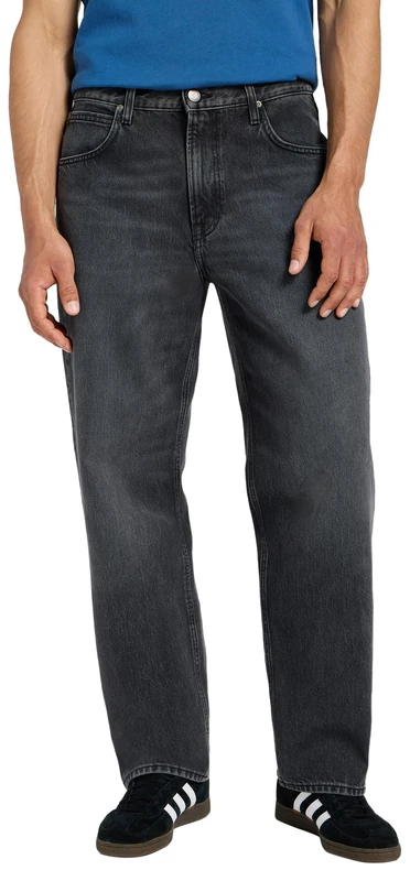 Lee Men's Asher Jeans, Black Star, 33 W/32 L