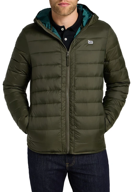 Lee Men's Light Buffer Jacket, Olive Night, L