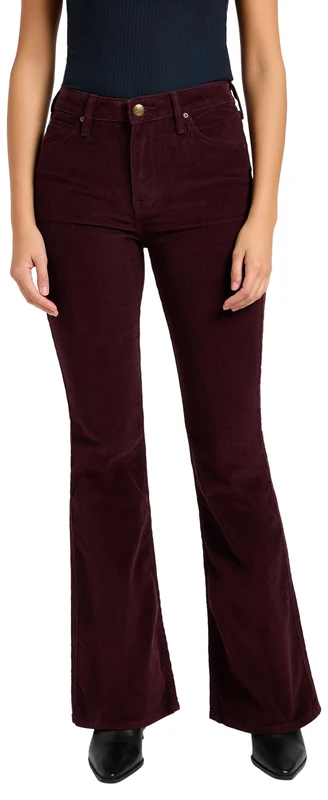 Lee Women's Breese Jeans, Velvet Beet, 24W x 31L