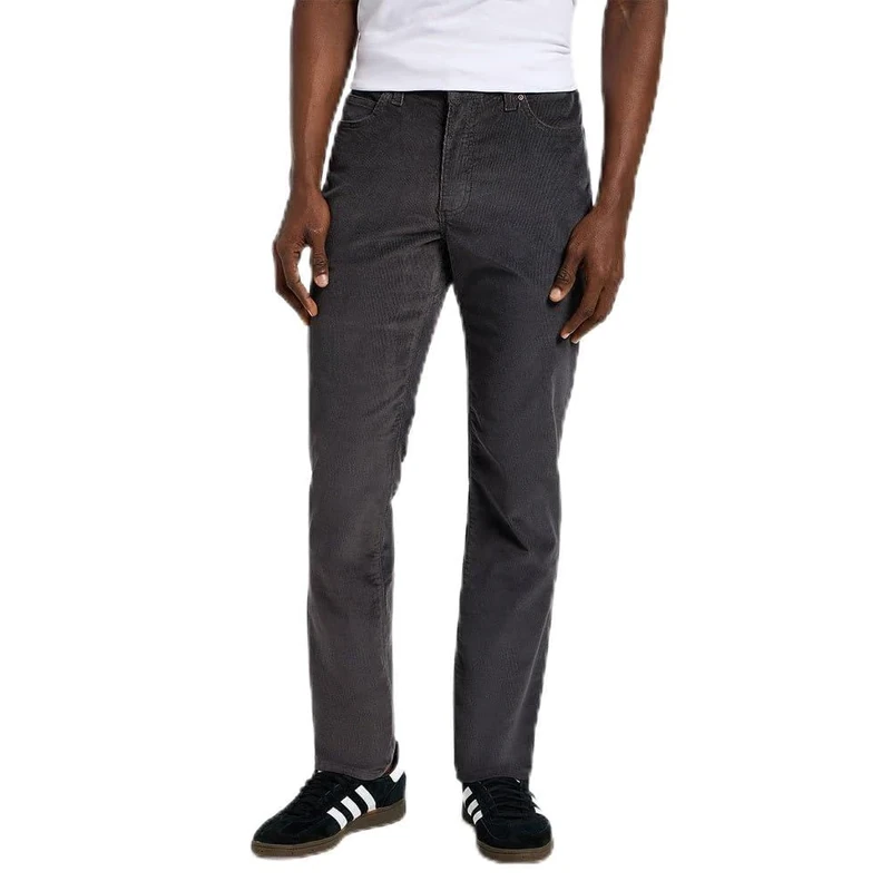 Lee Men's Slim Fit MVP Trousers, Static Gray, 33 W/32 L