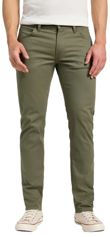 LEE Men's Daren Zip Fly Pants, MERCANTILE Green, 34/30