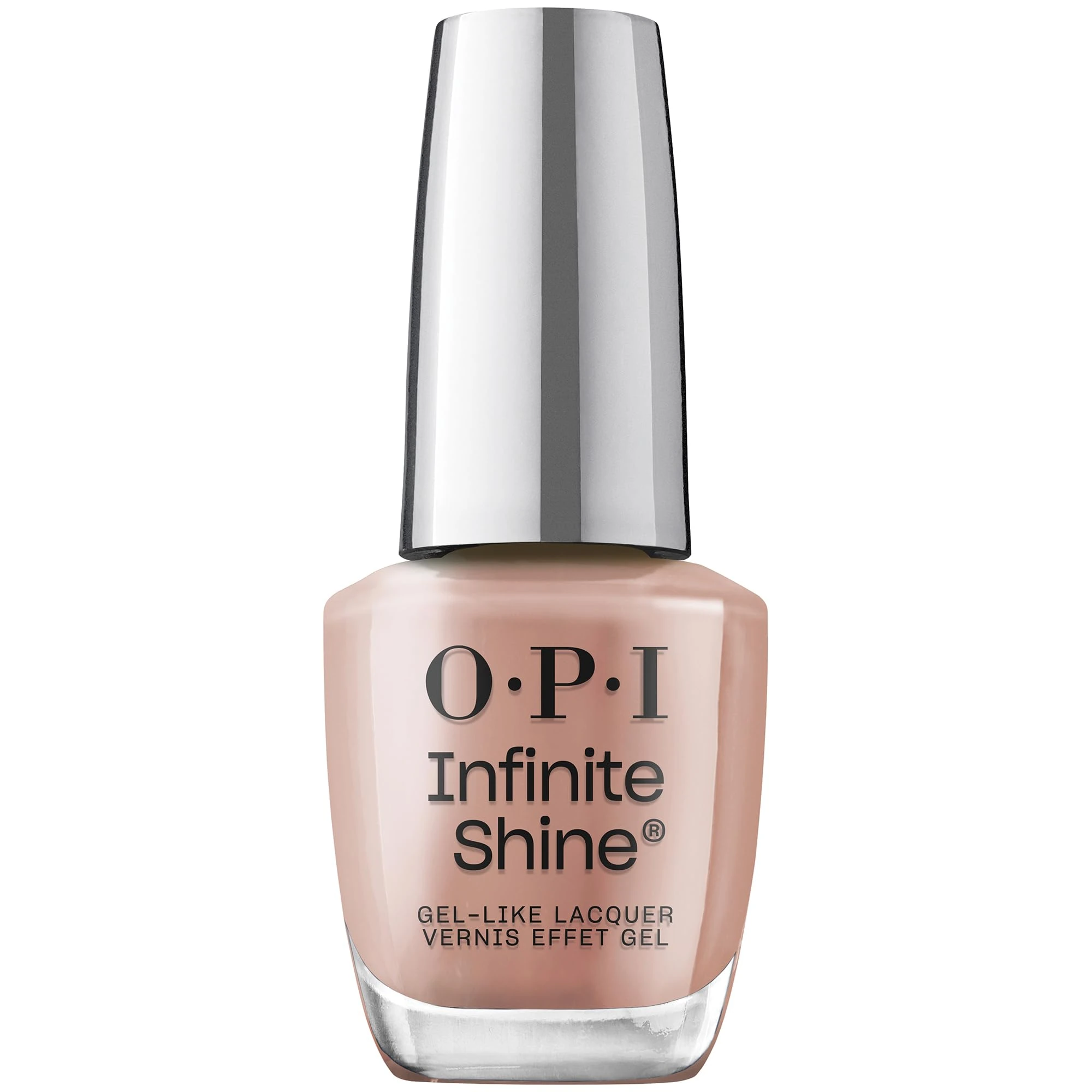 OPI Infinite Shine Nail Polish - Dulce de Leche - Gel Like & Long Lasting Nude Crème Nail Polish - with Pre-Cured Gel Technology & OPI Pro-Wide Brush (15ml)