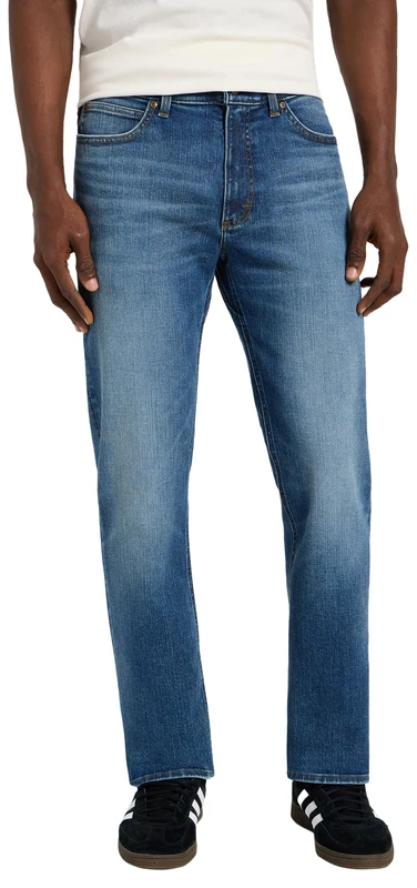 Lee Men's X Straight Jeans, carzi, 42 W/32 L