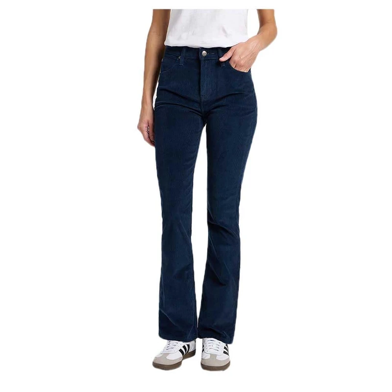 Lee Breese Women's Boot Trousers, Rivet Navy, 27W x 33L