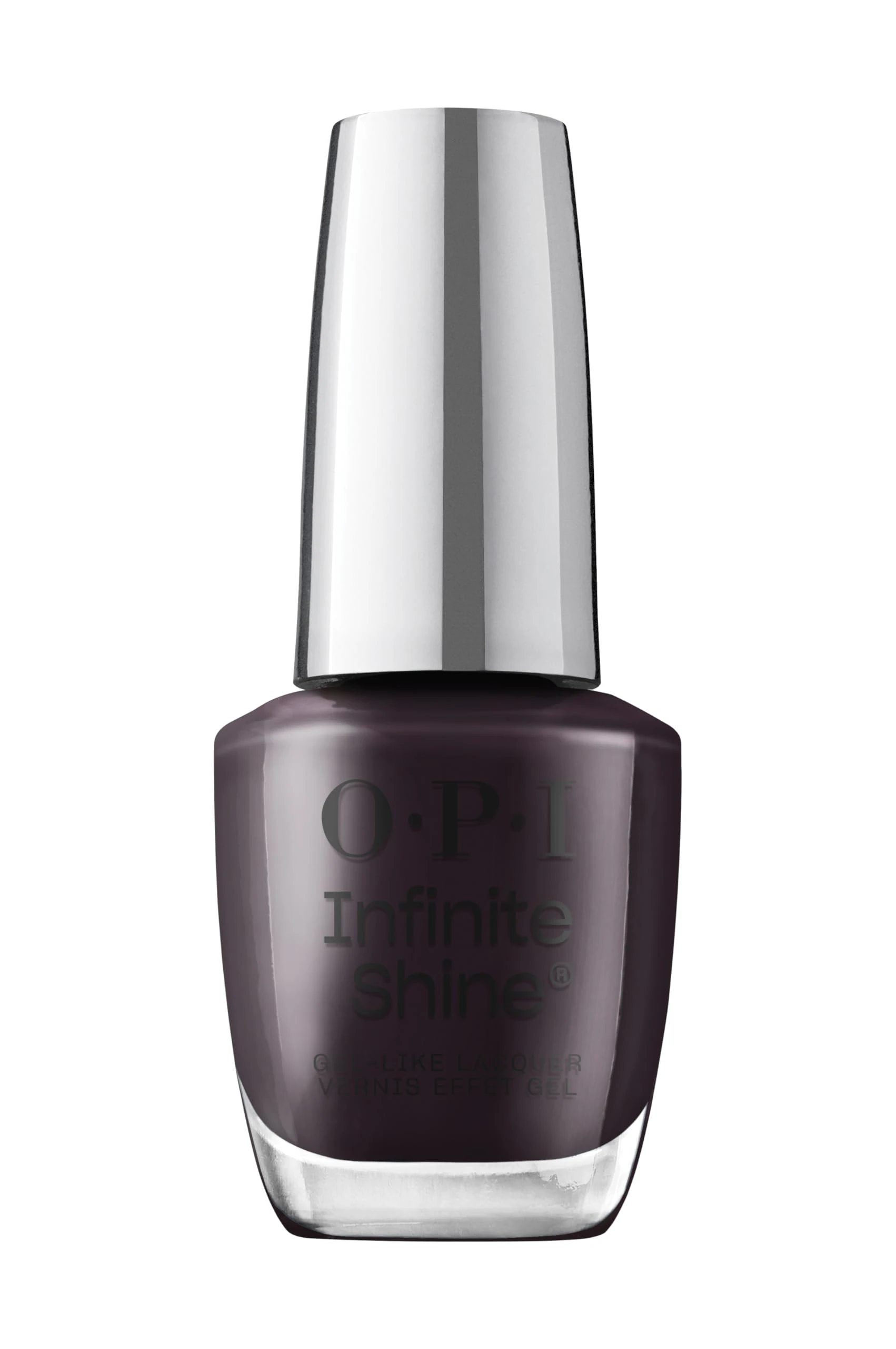 OPI Infinite Shine Nail Polish - Lincoln Park after Dark - Gel Like & Long Lasting Purple Crème Nail Polish - with Pre-Cured Gel Technology & OPI Pro-Wide Brush (15ml)