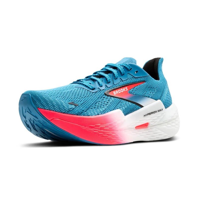 Brooks 1104341D408 Hyperion Max 2 Men Crystal Seas/Diva Pink/Black UK 9 - Image 1