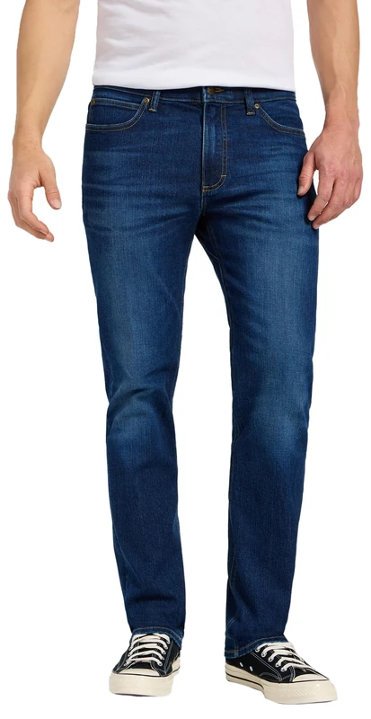 Lee X Straight Jeans for Men, Vanadi, 40 W/32 L