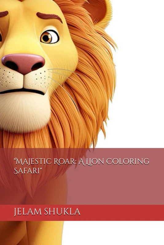 "Majestic Roar: A Lion Coloring Safari"