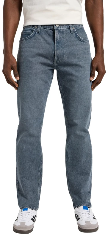 Lee Men's Rider Jeans, Natural Grey, 28 W/32 L
