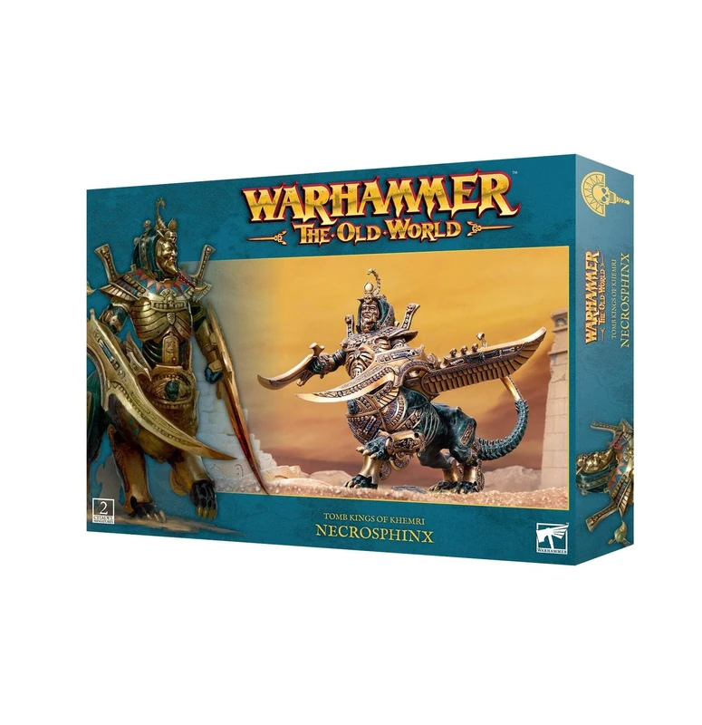 Warhammer Games Workshop The Old World: Tomb Kings Of Khemri - Necrosphinx, Black