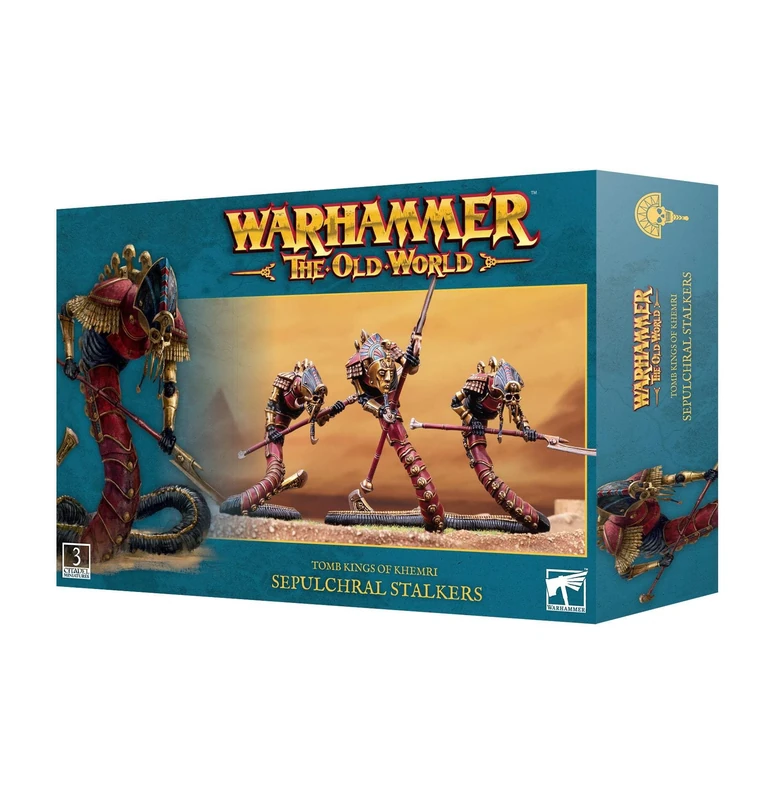 Warhammer Games Workshop The Old World: Tomb Kings of Khemri - Sepulchral Stalkers, Black