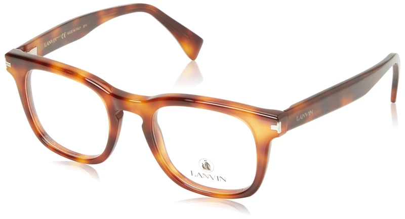 Lanvin LNV2610 214 Havana Eyewear Man ZYL, Modified Rectangle, 49 - Image 1