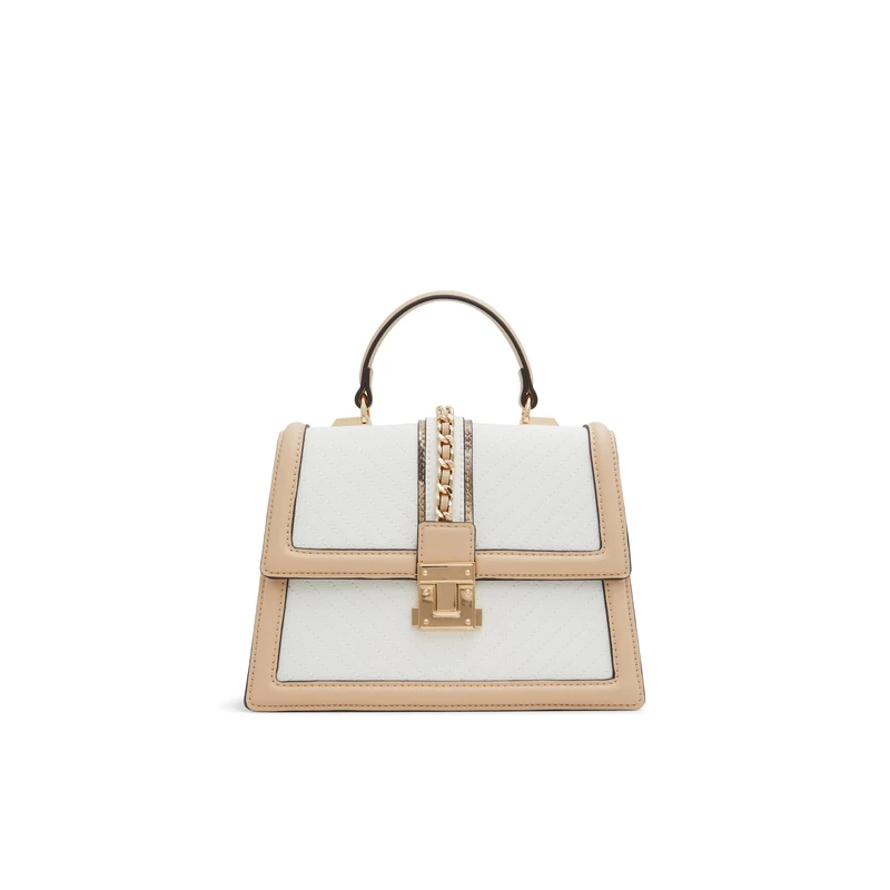 ALDO Women's Hennahhx Top Handle Bag, Other Beige, M