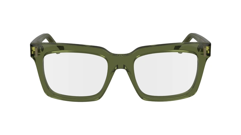 Salvatore Ferragamo SF2993 320 Transparent Khaki Eyewear 53mm